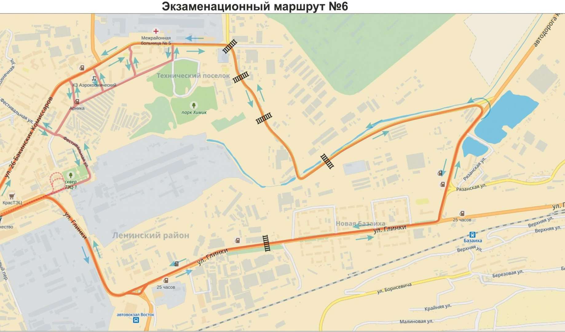 9 мая красноярск карта